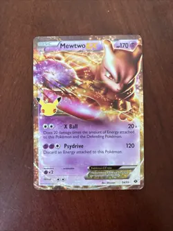Mewtwo EX - 54/99 - 2012 World Championship Card Chase Moloney Signed Promo C2 - Image 1
