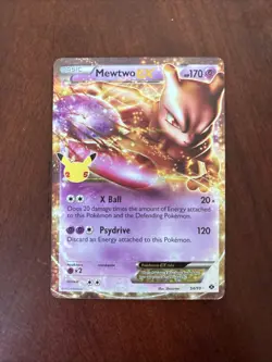 Mewtwo EX - 54/99 - 2012 World Championship Card Chase Moloney Signed Promo C2 - Image 2