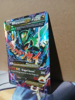 M Rayquaza EX 61/108 XY Roaring Skies Ultra Holo Rare Card Pokemon TCG NM Mint - Image 3