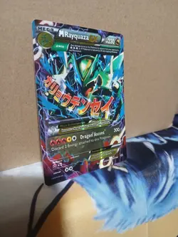 M Rayquaza EX 61/108 XY Roaring Skies Ultra Holo Rare Card Pokemon TCG NM Mint - Image 4