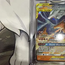 CGC 9 RESHIRAM & CHARIZARD GX 20/214 Ultra Rare Unbroken Bonds - Pokemon Card - Image 5