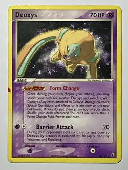 Deoxys 18/107 (HP) Non-Holo Rare EX Deoxys 2005 Pokemon Card - Image 1