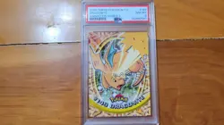 2000 Topps Pokemon T.v Dragonite card # 149 Animation series 3 Psa 8 Nm/Mint - Image 1