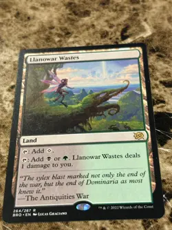 LLANOWAR WASTES Magic MTG The Brothers' War - Image 1