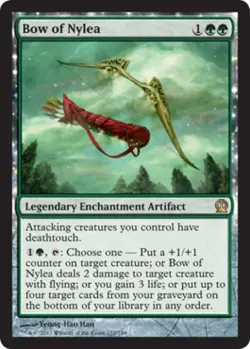 MTG English Bow of Nylea NM Normal Theros - Image 1