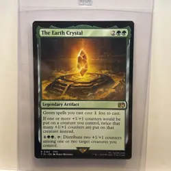 3X - The Earth Crystal Final Fantasy Regular - NM #184 MTG Magic The Gathering - Image 2