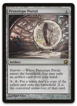 Prototype Portal #195 (NM) Scars of Mirrodin SOM Magic MTG - Image 1