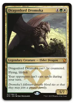 Dragonlord Dromoka #217 (NM) Dragons of Tarkir DTK Magic MTG - Image 1