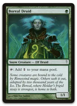 Boreal Druid #105 (NM) Coldsnap CSP Magic MTG - Image 1