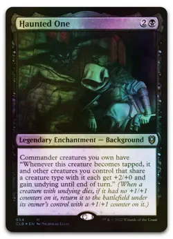 Haunted One #654 (Foil) (LP) Baldur's Gate CLB Magic MTG - Image 1