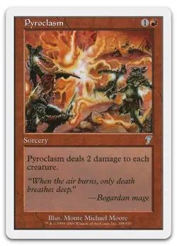 Pyroclasm #209 (NM) 7th Edition 7ED Magic MTG - Image 1