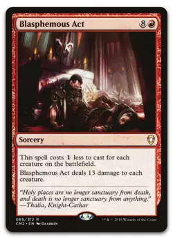 Blasphemous Act #85 (NM) Commander Anthology CM2 Magic MTG - Image 1