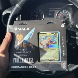 Magic: The Gathering Final Fantasy X Commander Deck Counter Blitz Tidus MTG FF - Image 1