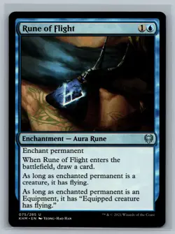 Magic The Gathering Kaldheim Rune of Flight #075/285 MTG TCG CCG - Image 1
