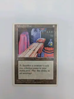 Ashnod's Altar Chronicles Magic The Gathering MTG Anson Maddocks 1995 - Image 2