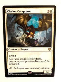 MTG - Clarion Conqueror / Tarkir: Dragonstorm / Regular / NM - Image 1
