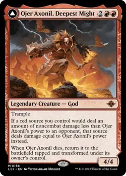 MTG English Ojer Axonil, Deepest Might NM Foil The Lost Caverns of Ixalan - Image 1