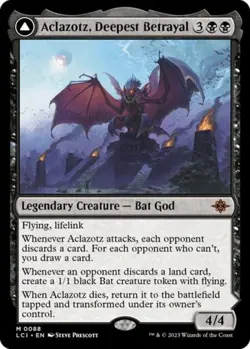 MTG English Aclazotz, Deepest Betrayal NM Foil The Lost Caverns of Ixalan - Image 1
