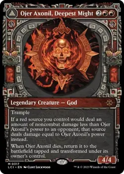 MTG English Ojer Axonil, Deepest Might (Showcase) NM Foil - Image 1