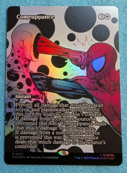 x1 Comeuppance (Borderless) (Foil) MTG Marvel Spider-Man Universe Eternal - #1 - Image 2