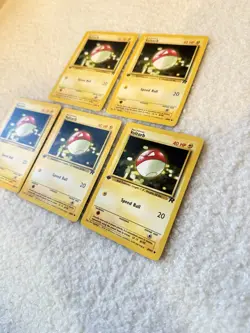 Voltorb 69/82 Team Rocket Regular Finish 1st Edition Lot Of 5 Pokemon Cards Vtg - Image 3