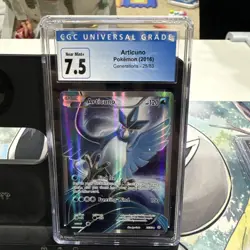 2016 POKEMON XY GENERATIONS #25 FULL ART/ARTICUNO CGC 7.5 - Image 1