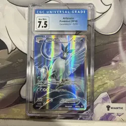 2016 POKEMON XY GENERATIONS #25 FULL ART/ARTICUNO CGC 7.5 - Image 3