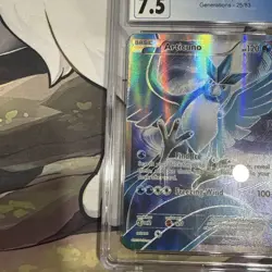 2016 POKEMON XY GENERATIONS #25 FULL ART/ARTICUNO CGC 7.5 - Image 5