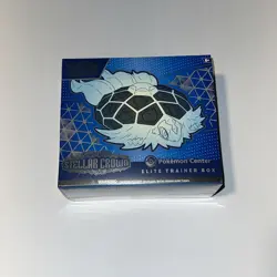 Pokemon Stellar Crown Pokemon Center Exclusive ETB - Elite Trainer Box - New - Image 1