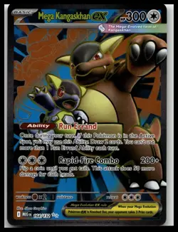 Mega Kangaskhan ex 164/132 Pokemon Mega Evolution Full Art SR English NM/Mint - Image 1