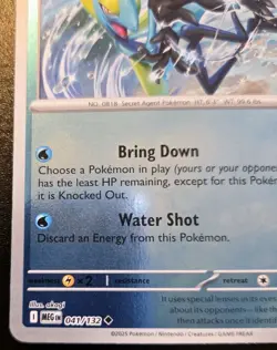 Inteleon 041/132 Reverse Holo Uncommon Mega Evolution Pokemon TCG - Image 4