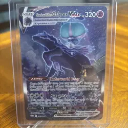 Pokemon Chilling Reign Shadow Rider Calyrex VMAX 205/198 Alternate Art - Image 1