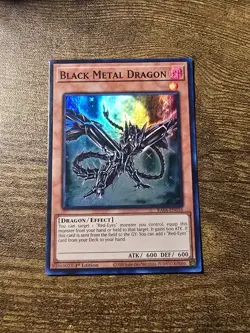 Black Metal Dragon Super Rare RA04-EN016 Quarter Century Stampede 1st Yugioh - Image 1