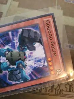 YUGIOH GOGOGO GOLEM SP14-EN001 STARFOIL 1ST ED NM - Image 3