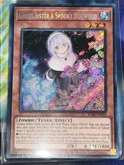Yugioh Ghost Sister & Spooky Dogwood RA03-EN020 - Secret Rare - Image 1