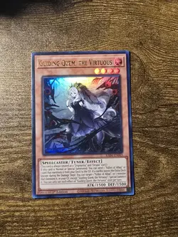 Guiding Quem, the Virtuous Ultra RA04-EN043 Quarter Century Stampede 1st Yugioh - Image 1