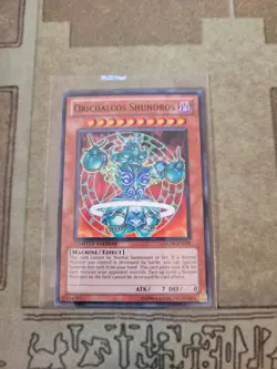 YUGIOH ORICHALCOS SHUNOROS GLD4-EN029 COMMON LIMITED ED NM - Image 1