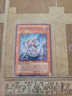 YUGIOH DIVINE DRAGON EXCELION SOI-EN033 SUPER 1ST ED NM - Image 1