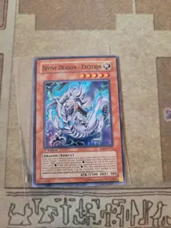 YUGIOH DIVINE DRAGON EXCELION SOI-EN033 SUPER 1ST ED NM - Image 2