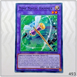 YUGIOH ~ TIME MAGIC HAMMER ~ 1ST EDITION COMMON ~ LEDD-ENA40 - Image 1