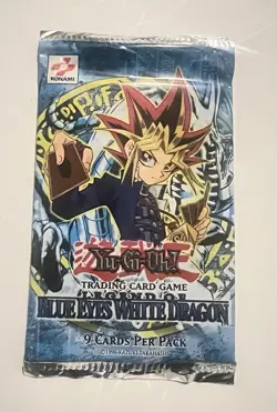 YuGiOh Blue Eyes White Dragon Booster Pack Unlimited English Edition Square Logo - Image 1