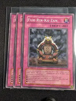 Yugioh - 3x Fuh-Rin-Ka-Zan RDS-EN055 1st Edition Common NM - Image 1