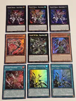 DoomZ XII End - Drastrius DOOD-EN045 Secret Rare Yugioh +8 BONUS Doom Cards! - Image 1