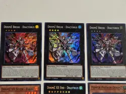 DoomZ XII End - Drastrius DOOD-EN045 Secret Rare Yugioh +8 BONUS Doom Cards! - Image 5