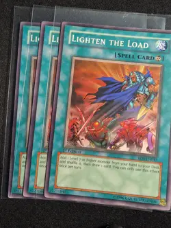 Yugioh - 3x Lighten the Load RDS-EN047 1st Edition Common NM - Image 1