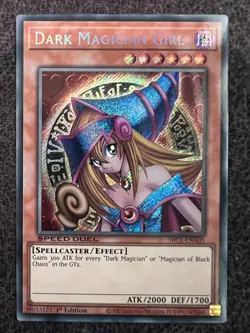 Yugioh Dark Magician Girl SBC1-ENA05 Speed Duel Secret Rare 1st Edition NM - Image 1