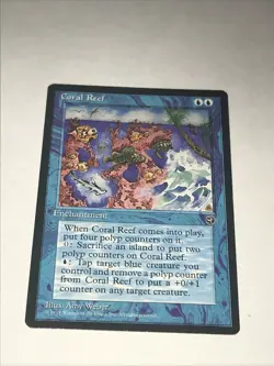 Magic: the Gathering Coral Reef Card - Image 1