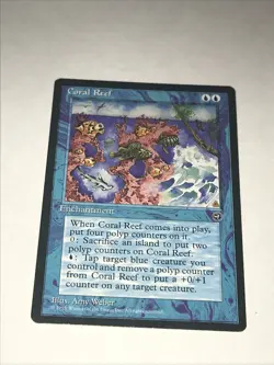 Magic: the Gathering Coral Reef Card - Image 2