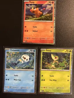 Pokemon Tcg Black Bolt & White Flare Poster Collection 3 Holo Promo cards - Image 1