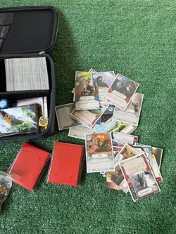 Star Wars Destiny Game Lot Several Hundred Cards w/ dice and carry case - Image 2